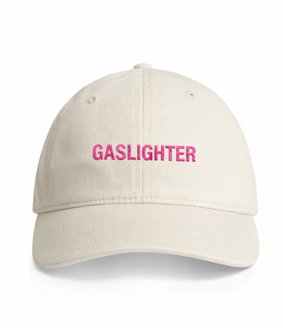 GASLIGHTER DAD HAT // CREAM